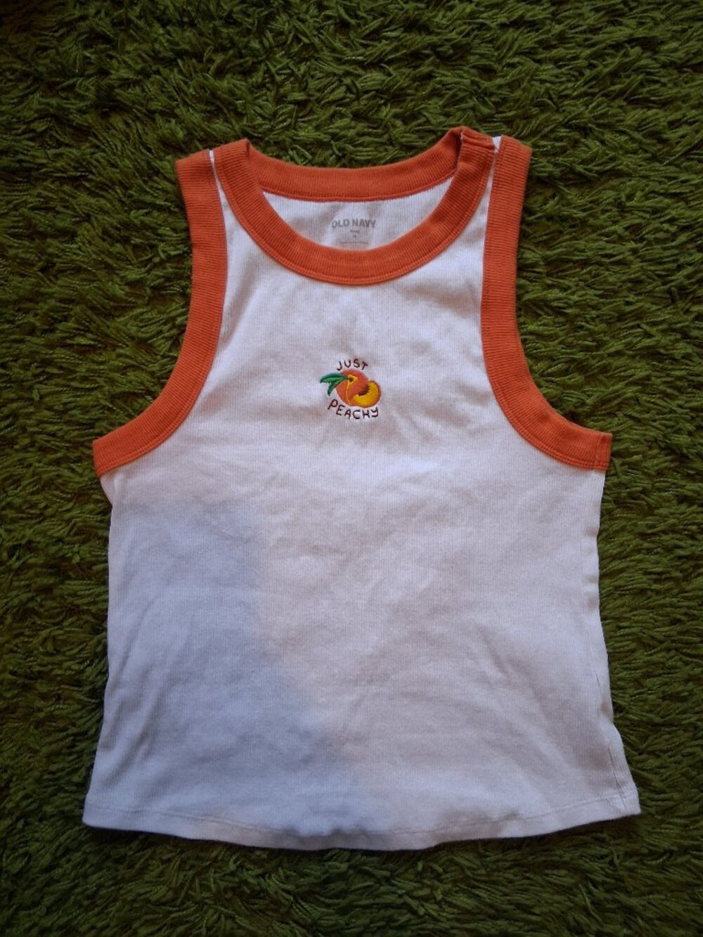 Old Navy Women's "Just Peachy" Snug Tank Top